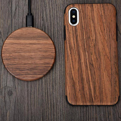 EARTHWATT – Sustainable Qi Fast Charger made of Bamboo with Overheat Protection