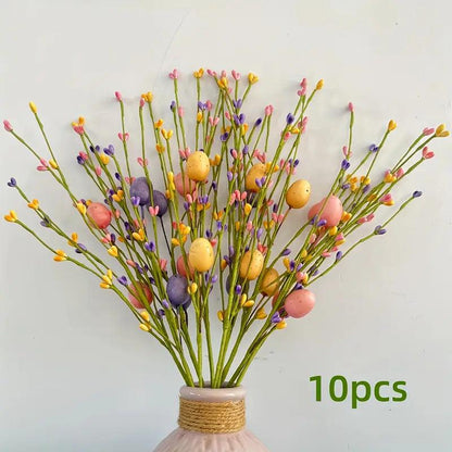 SPRINGNEST – Colorful Easter Egg Bunch Stems for Spring Decoration