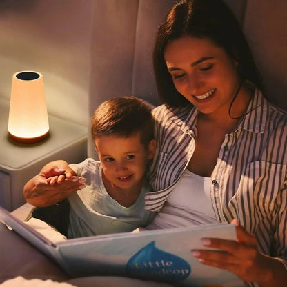 DIMNEST – Portable Dimmable Night Light with Touch Function and Remote Control