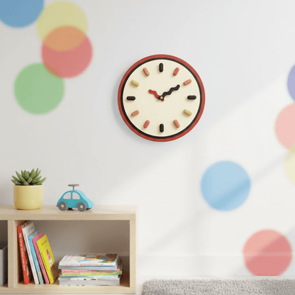 NORDIMOVE – 3D wall clock with environmentally friendly design and precise, silent movement