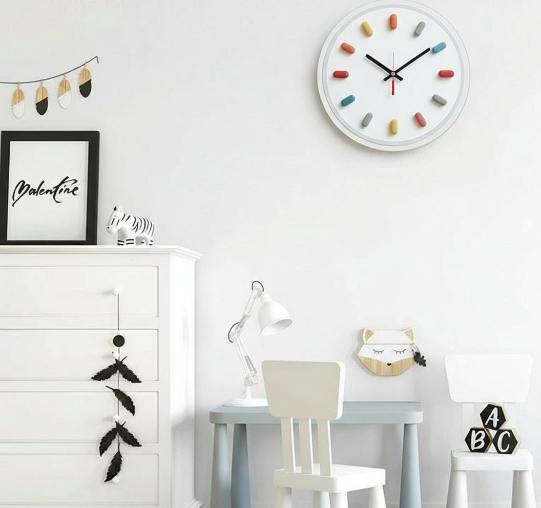NORDIMOVE – 3D wall clock with environmentally friendly design and precise, silent movement