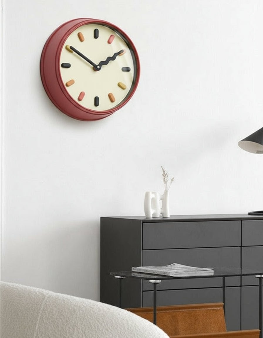 NORDIMOVE – 3D wall clock with environmentally friendly design and precise, silent movement