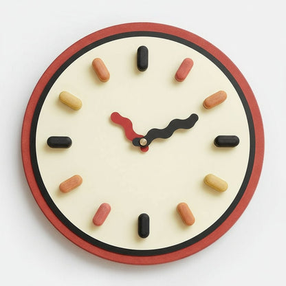 NORDIMOVE – 3D wall clock with environmentally friendly design and precise, silent movement