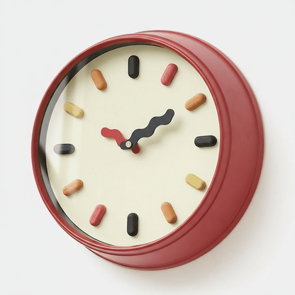 NORDIMOVE – 3D wall clock with environmentally friendly design and precise, silent movement