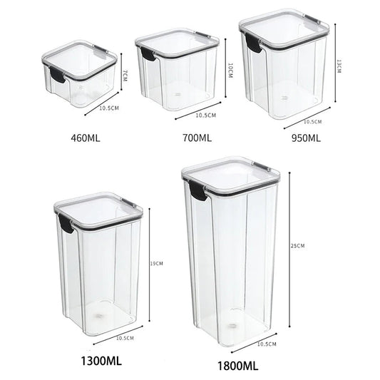 KEEPURA – Environmentally friendly, sealed storage container set for fresh and organized kitchens