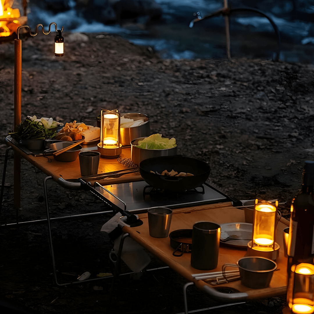 LUMIPORT – Modern waterproof portable table lamp for indoor & outdoor areas