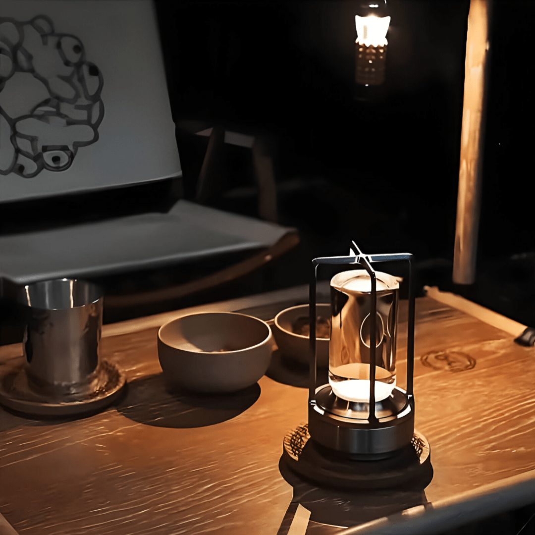 LUMIPORT – Modern waterproof portable table lamp for indoor & outdoor areas