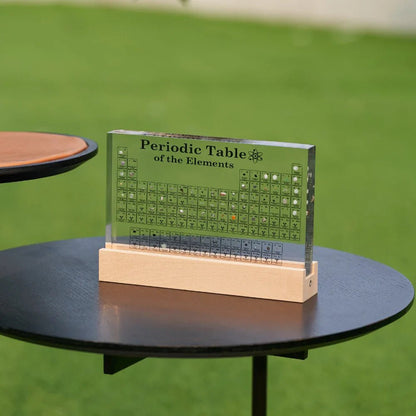 SCIENCELITE – Illuminated Periodic Table of Elements with 83 Real Chemical Elements