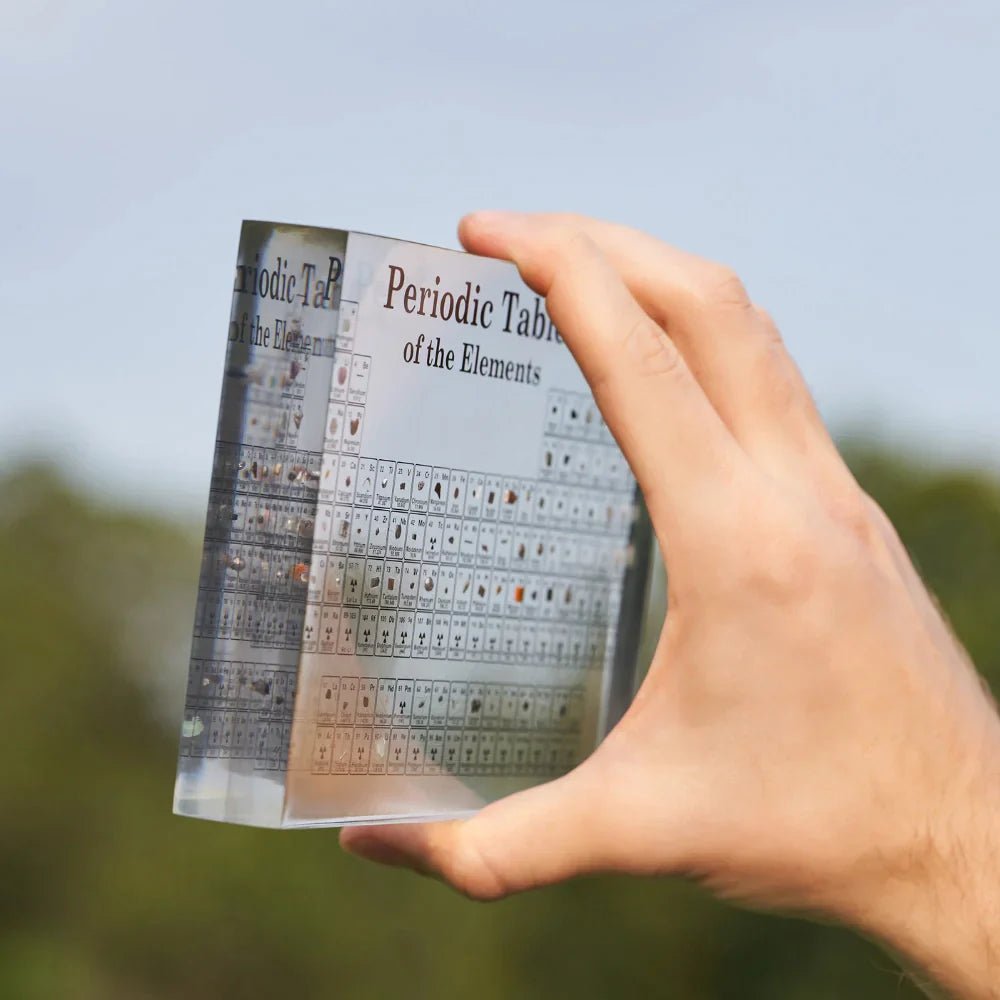 SCIENCELITE – Illuminated Periodic Table of Elements with 83 Real Chemical Elements
