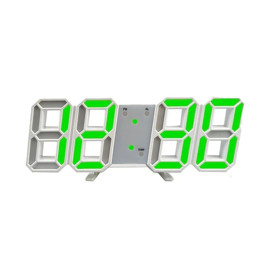RADIOTIC - 3D Light Digital Clock with Voice Control and Silent Alarm