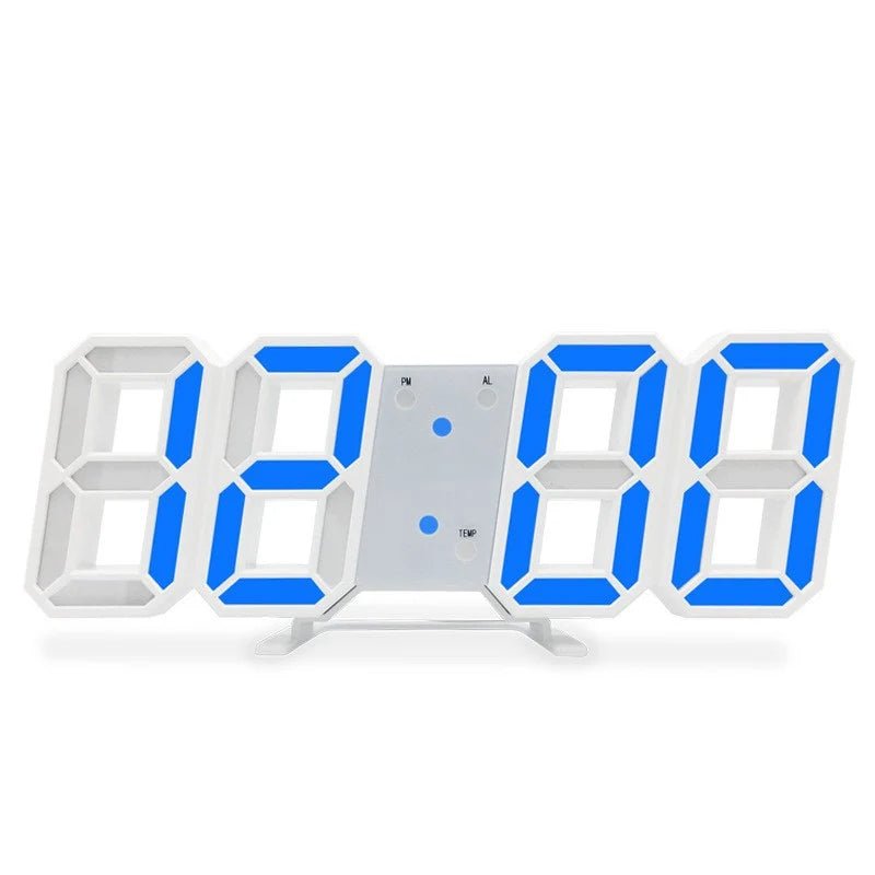 RADIOTIC - 3D Light Digital Clock with Voice Control and Silent Alarm
