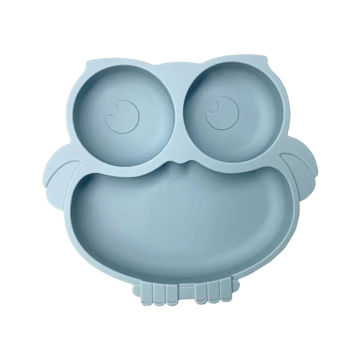 NATURBISS PLATE – Environmentally Friendly Silicone Suction Plate with Cartoon Design (BPA-Free)
