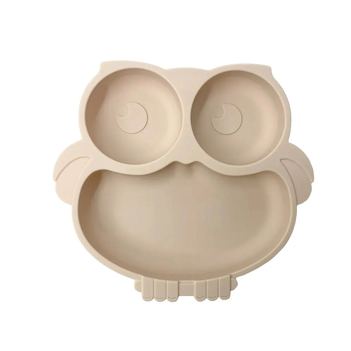NATURBISS PLATE – Environmentally Friendly Silicone Suction Plate with Cartoon Design (BPA-Free)