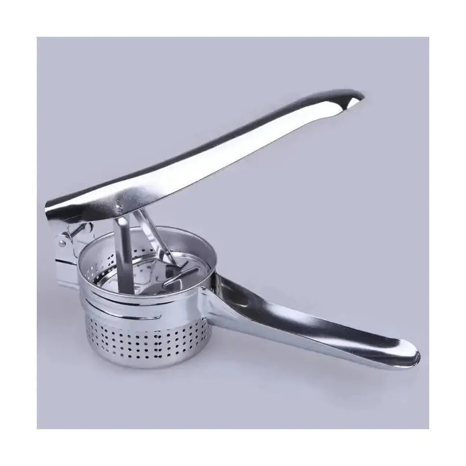 SQUEEZOR – 3-in-1 stainless steel potato press for fruit & vegetables