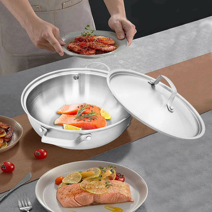 SmartBoil – Universal stainless steel cooking pot with lid for all types of stoves