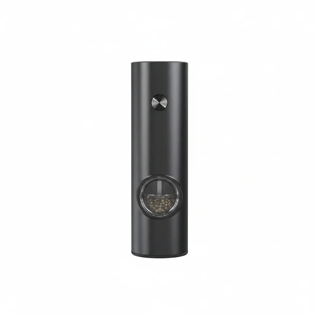 SEASONFIX – Electric Salt and Pepper Grinder Set with LED Light and Adjustable Grind Settings