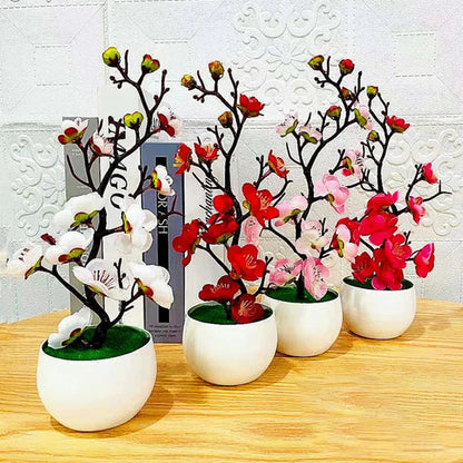 WOHNBLÜTE – Elegant artificial plum blossoms for stylish home decoration