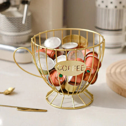 PODHAVEN – Compact decorative shelf for coffee capsules & sweets
