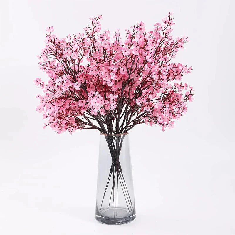 DECOPETAL – Elegant Cherry Blossom Artificial Flowers for Timeless Decoration