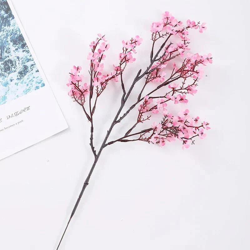 DECOPETAL – Elegant Cherry Blossom Artificial Flowers for Timeless Decoration