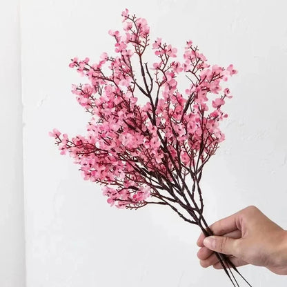 DECOPETAL – Elegant Cherry Blossom Artificial Flowers for Timeless Decoration
