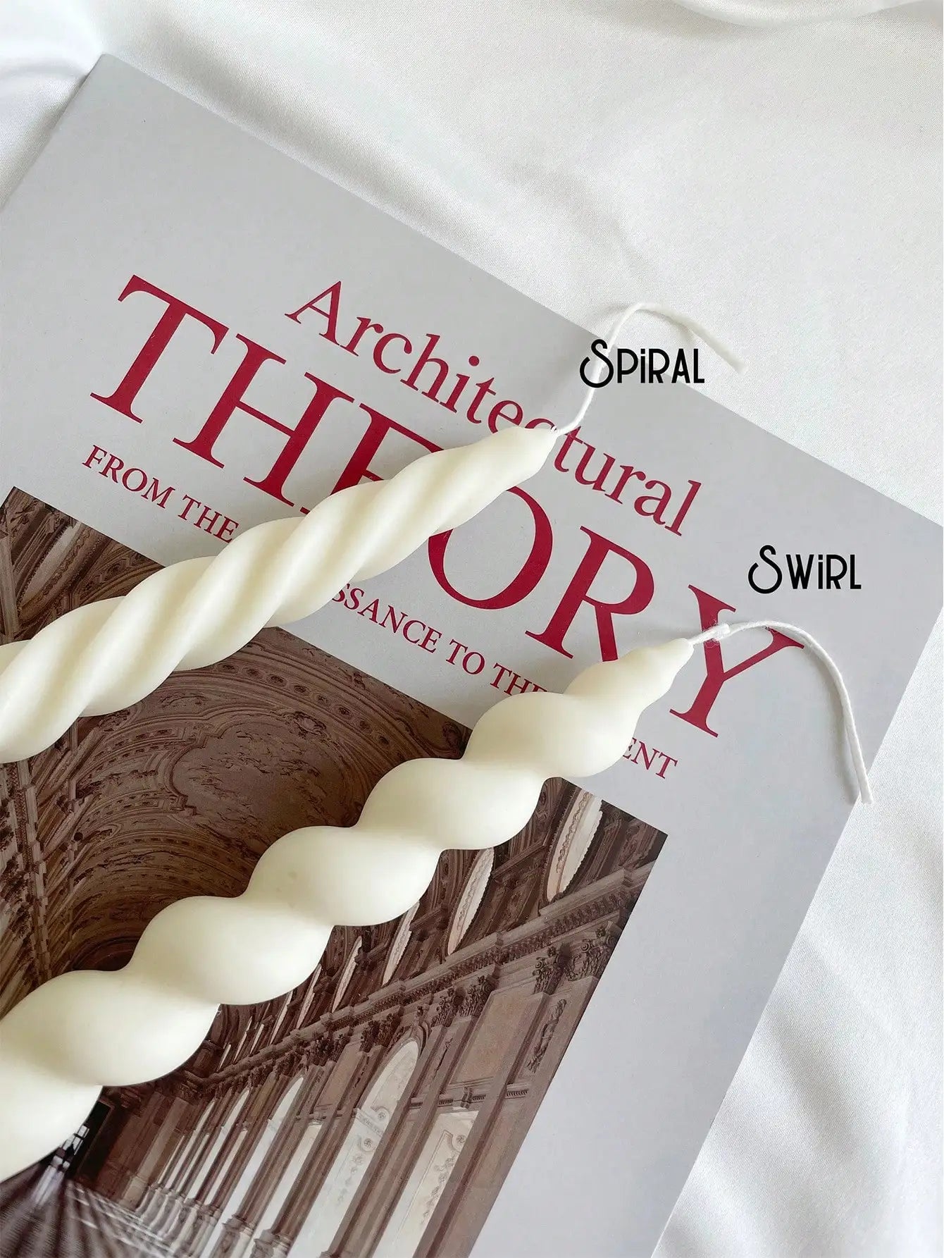 SOYTWIST – Elegant twisted taper candles made from soy wax for a gentle ambiance