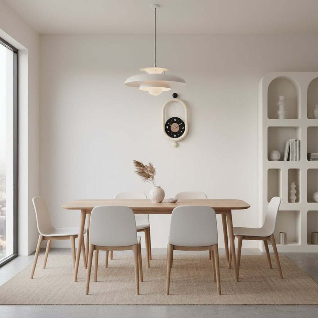ELEGATIME – Long Wall Clock with Luxurious 3D Design and Silent Movement
