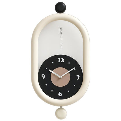 ELEGATIME – Long Wall Clock with Luxurious 3D Design and Silent Movement