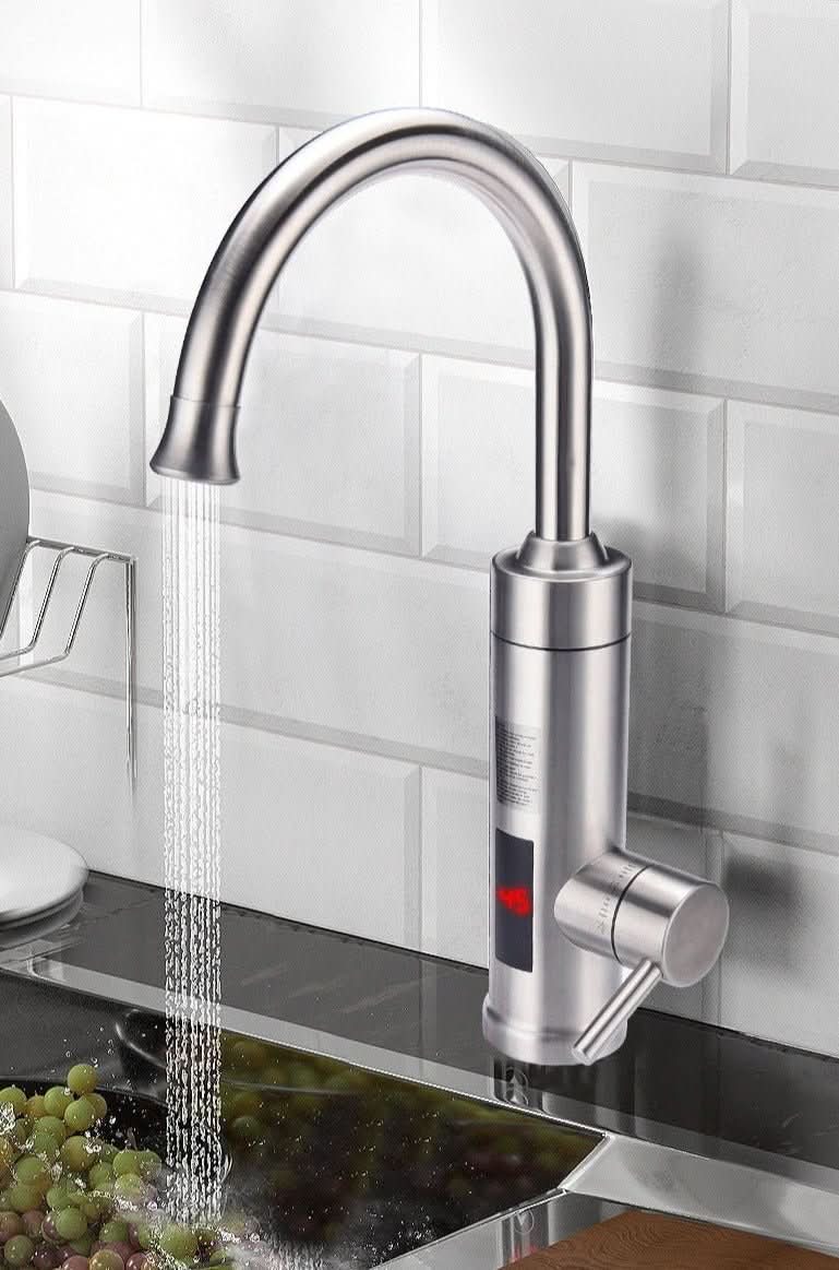 HEATFLOW Kitchen Tap - Electric kitchen tap with direct hot & cold water at the touch of a button