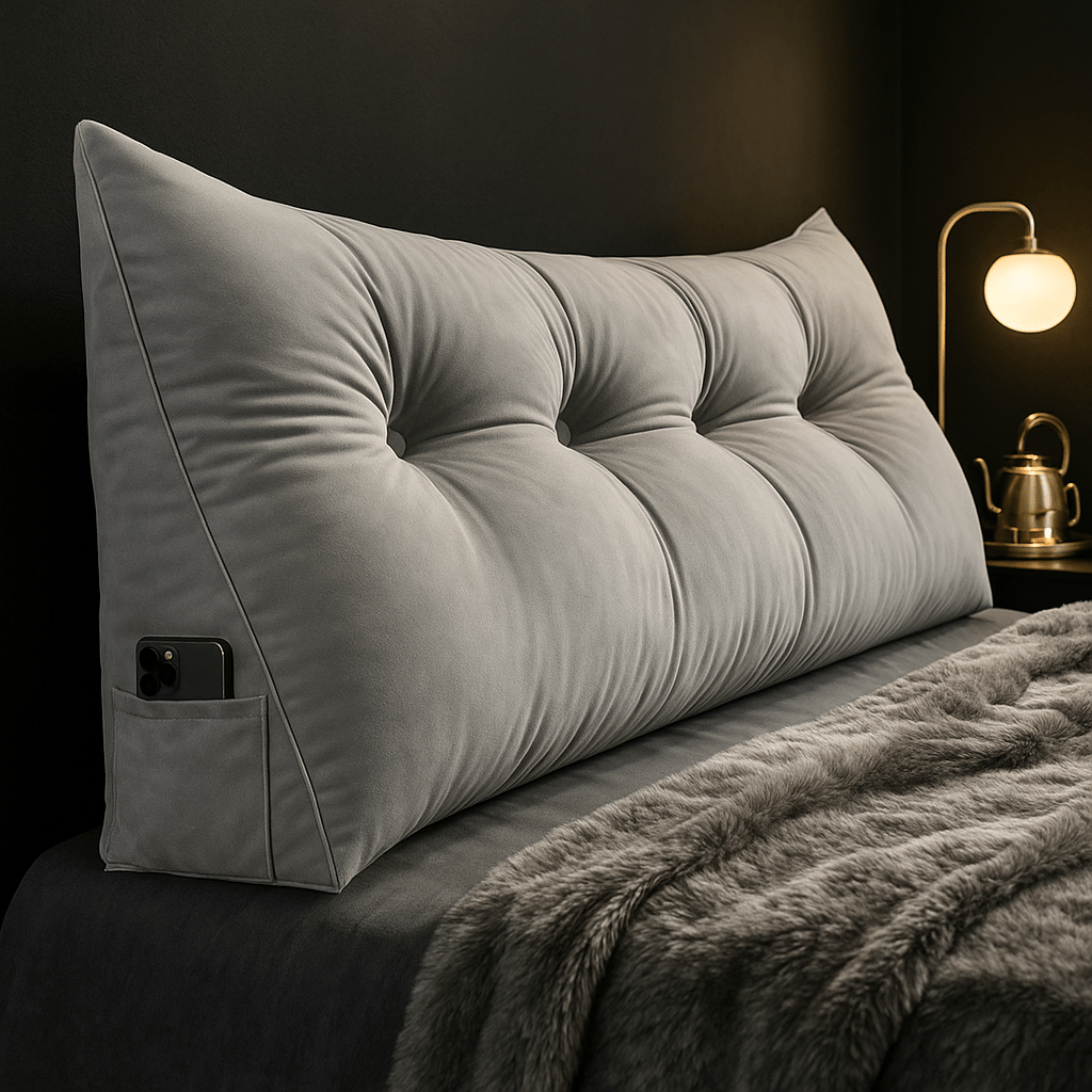 ComfortRest Wedge Pillow – Ergonomic Back Support for Bed & Sofa
