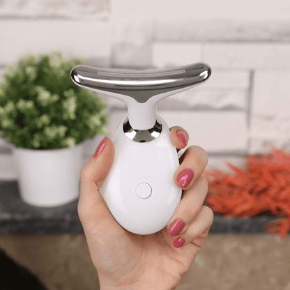 Serenetouch - 3-in-1 facial massager with light therapy, vibration & heat function