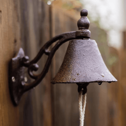 EUROVINT Bell - Classic cast iron doorbell in vintage style for stylish entrances