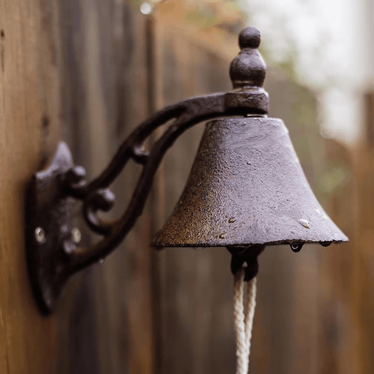 EUROVINT Bell - Classic cast iron doorbell in vintage style for stylish entrances