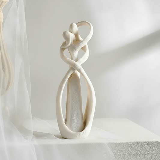 Armonia Embrace - A work of art for love and connection - Timeless sculpture for every home