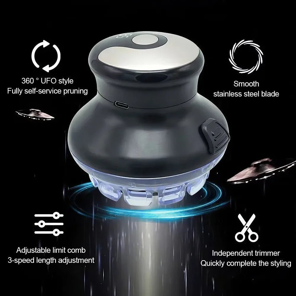 GROOMSHIFT – Wireless Hair Clipper with LED Level Indicator & USB-C