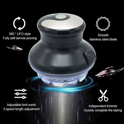 GROOMSHIFT – Wireless Hair Clipper with LED Level Indicator & USB-C