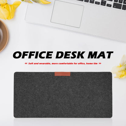 DESKSOFT – Soft Felt Desk Mat for Clean Workspaces