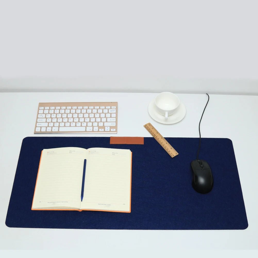DESKSOFT – Soft Felt Desk Mat for Clean Workspaces