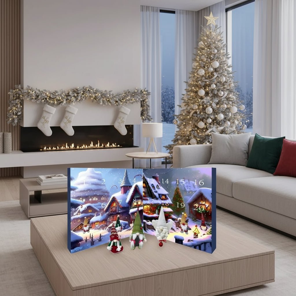 JOYCOUNT 2025– Elf Advent Calendar with 24 Surprises for a Festive Christmas Countdown