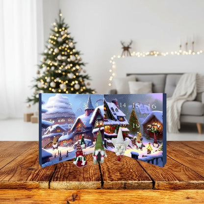 JOYCOUNT 2025– Elf Advent Calendar with 24 Surprises for a Festive Christmas Countdown
