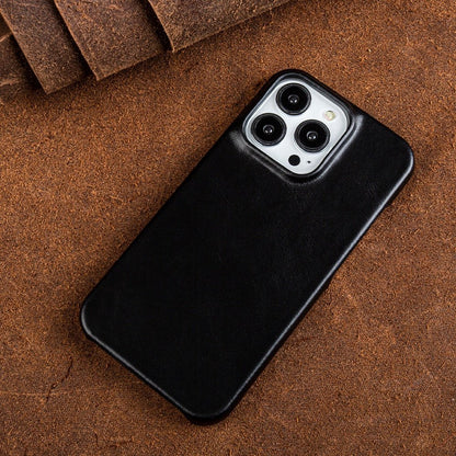 WAXEDHIDE – Premium Genuine Leather MagSafe iPhone Case with Oil-Wax Coating