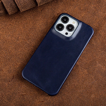 WAXEDHIDE – Premium Genuine Leather MagSafe iPhone Case with Oil-Wax Coating