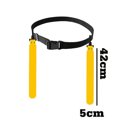 TAGPLAY – Robust rugby flag belt with adjustable hip belt for non-contact football games