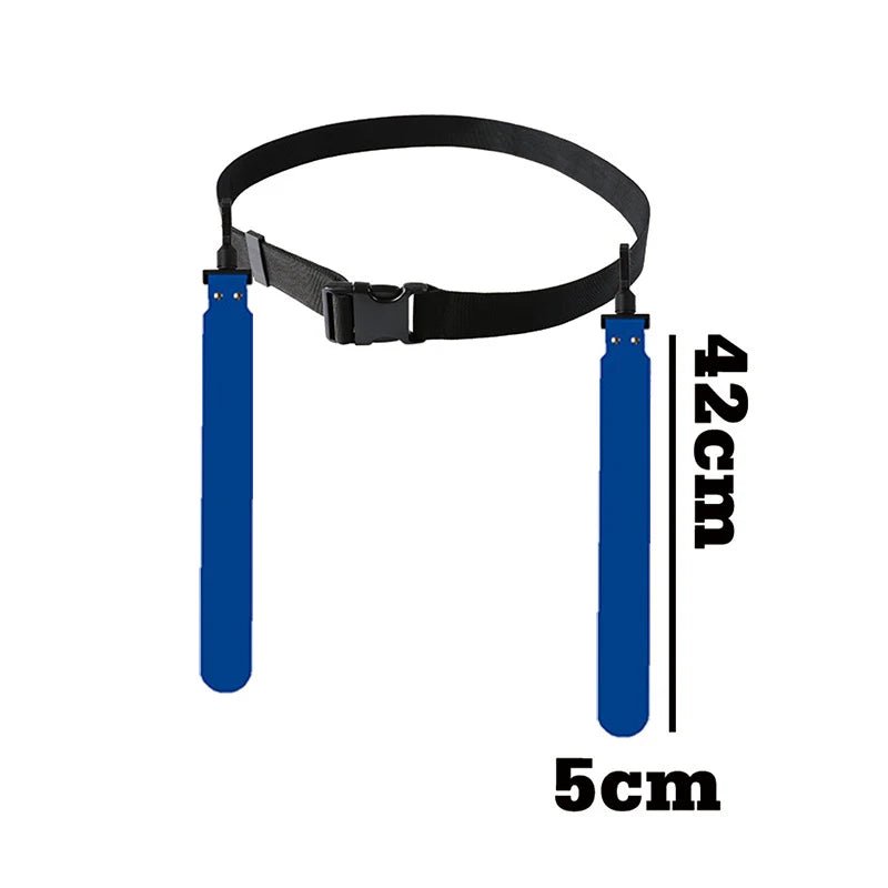 TAGPLAY – Robust rugby flag belt with adjustable hip belt for non-contact football games