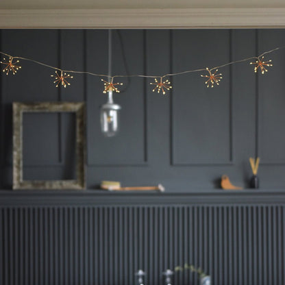 STARBRANCH – Decorative copper string lights with adjustable arms & soft warm light