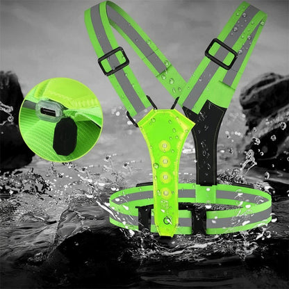 STAYLIT – USB Rechargeable LED Vest for Running, Cycling & Hiking