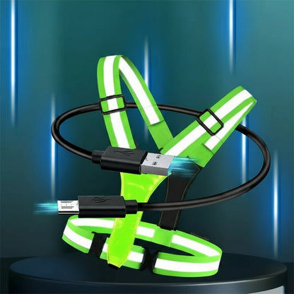 STAYLIT – USB Rechargeable LED Vest for Running, Cycling & Hiking