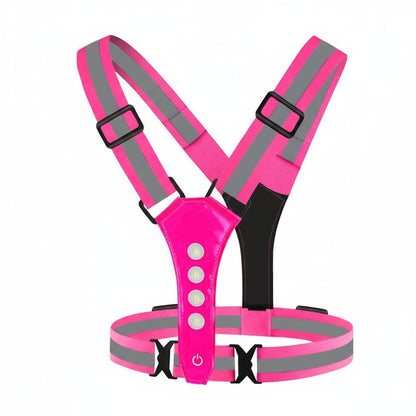STAYLIT – USB Rechargeable LED Vest for Running, Cycling & Hiking