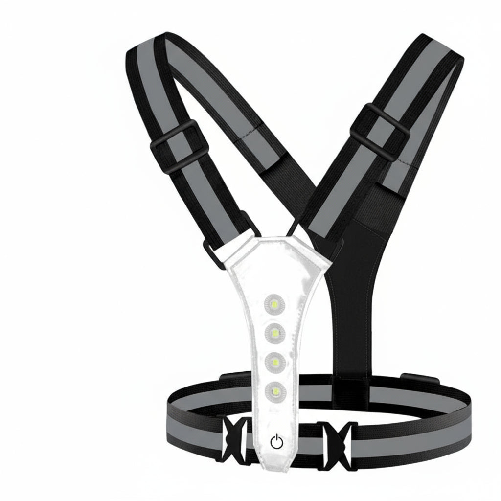 STAYLIT – USB Rechargeable LED Vest for Running, Cycling & Hiking