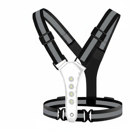 STAYLIT – USB Rechargeable LED Vest for Running, Cycling & Hiking